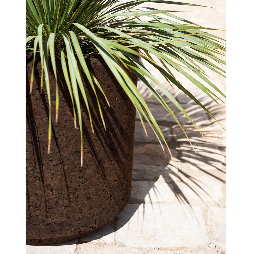 Brown Cork Outdoor Planter | Roda Cortica | Italianfurniture.com