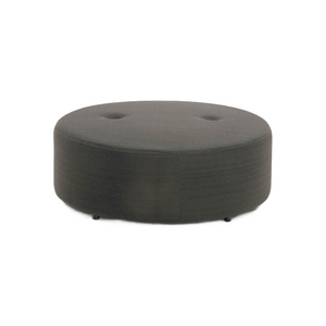 Buttoned Round Outdoor Pouf | Roda Double | Italianfurniture.com