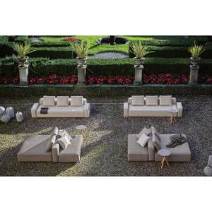 3-Seater Modular Outdoor Sofa | Roda Dandy | Italianfurniture.com