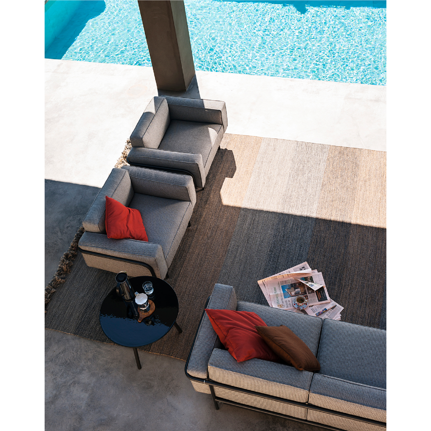 Aluminum Framed Outdoor Armchair | Roda Estendo