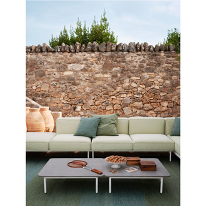 Aluminum 3-Seater Outdoor Sofa | Roda Estendo | Italianfurniture.com