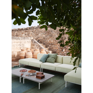 Aluminum 3-Seater Outdoor Sofa | Roda Estendo | Italianfurniture.com