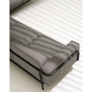 Aluminum 3-Seater Outdoor Sofa | Roda Estendo | Italianfurniture.com