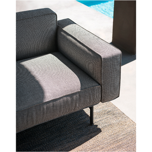 Aluminum 3-Seater Outdoor Sofa | Roda Estendo | Italianfurniture.com