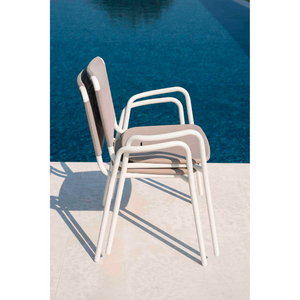 Metal Outdoor Dining Armchair | Roda Guest | Italianfurniture.com