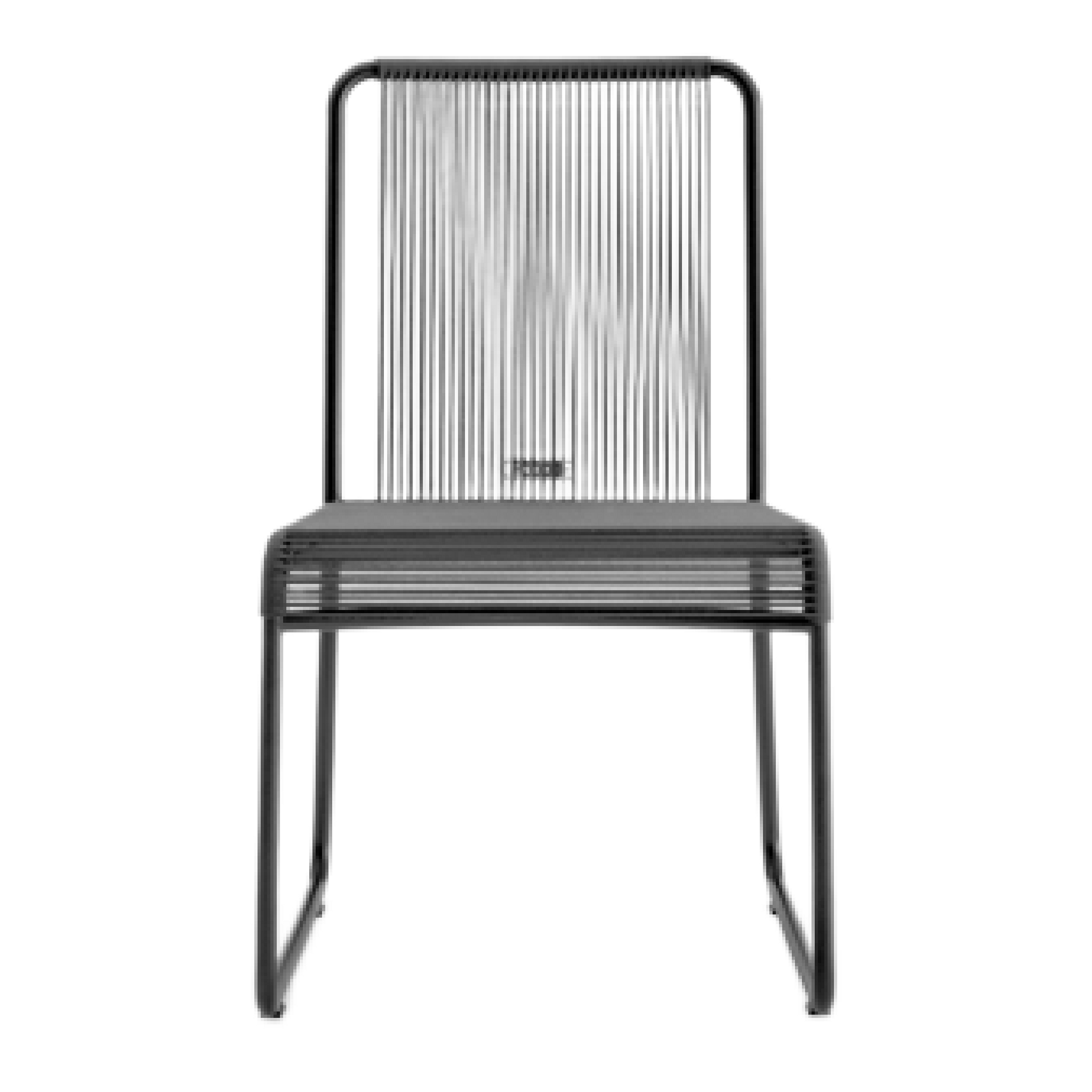 Outdoor String Side Chair | Roda Harp | Italianfurniture.com