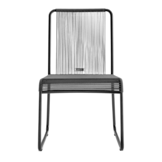 Outdoor String Side Chair | Roda Harp | Italianfurniture.com