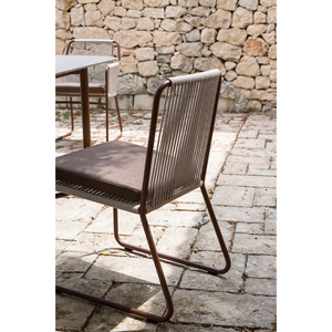 Outdoor String Side Chair | Roda Harp | Italianfurniture.com