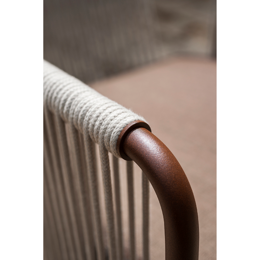 Outdoor String Side Chair | Roda Harp | Italianfurniture.com