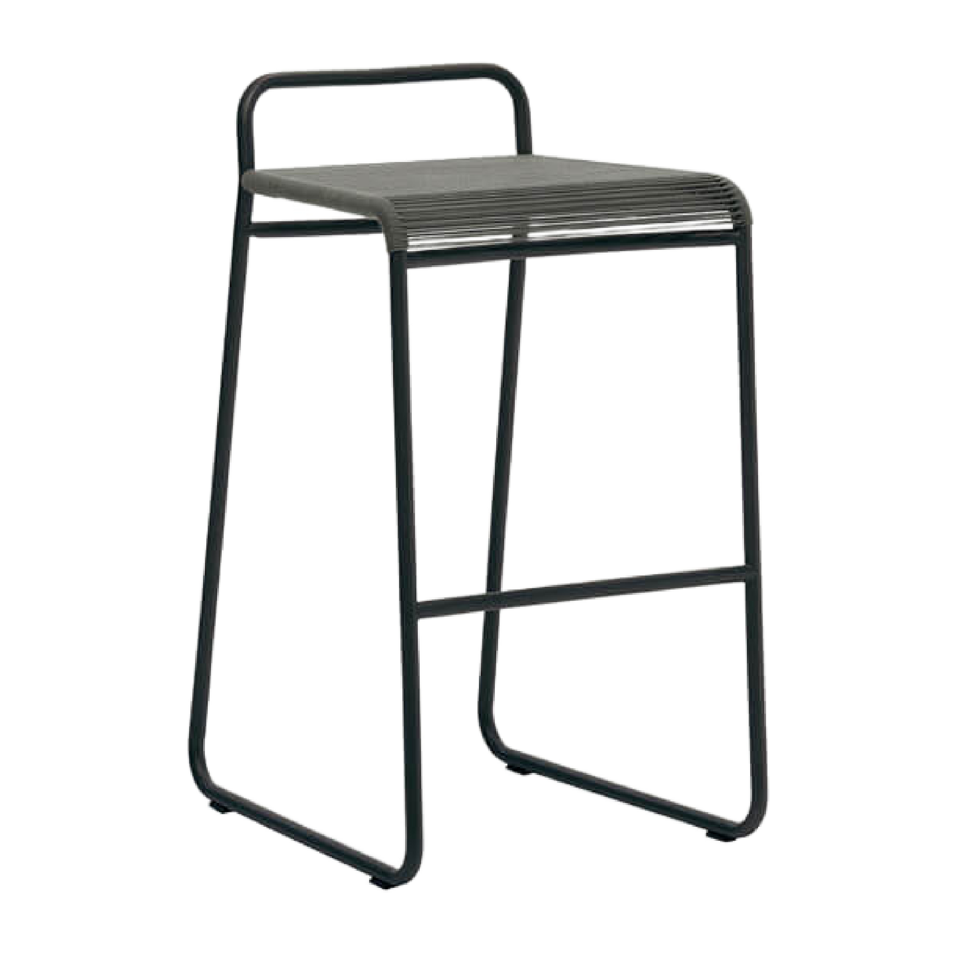 Outdoor String Bar Stool | Roda Harp | Italianfurniture.com