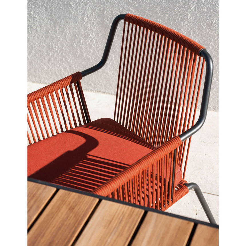 Outdoor String Armchair | Roda Harp | Italianfurniture.com