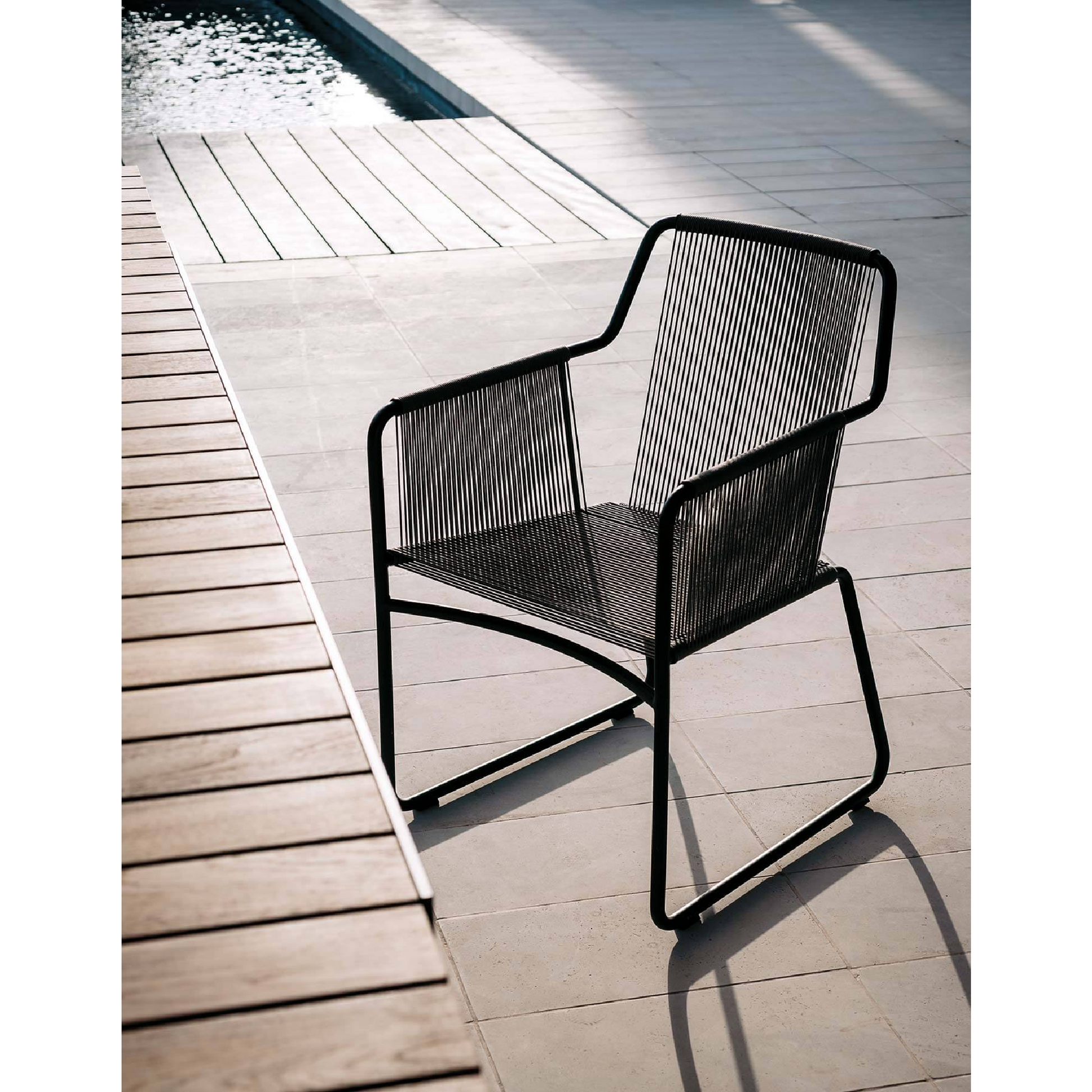 Outdoor String Armchair | Roda Harp | Italianfurniture.com