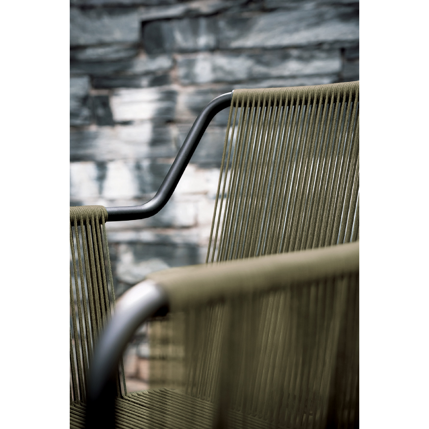 Outdoor String Armchair | Roda Harp | Italianfurniture.com