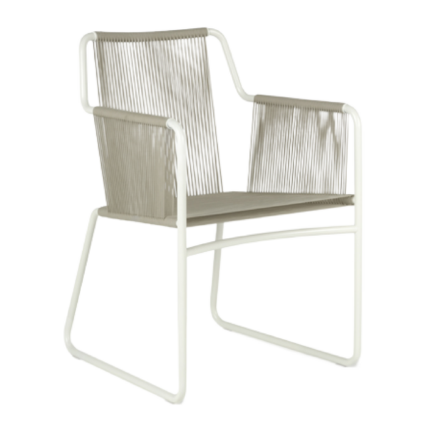 Outdoor String Armchair | Roda Harp | Italianfurniture.com