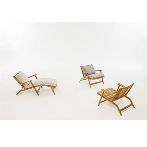 Splayed Leg Outdoor Armchair | Roda Levante | Italianfurniture.com