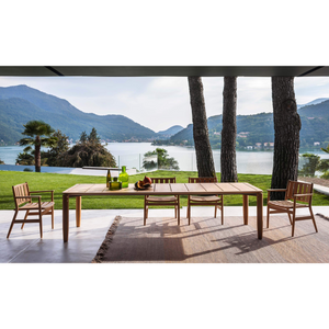 Splayed Leg Outdoor Armchair | Roda Levante | Italianfurniture.com