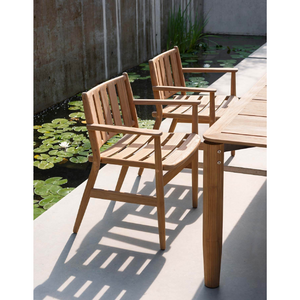 Splayed Leg Outdoor Armchair | Roda Levante | Italianfurniture.com