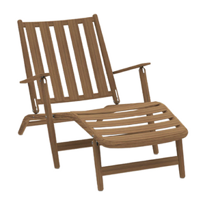 Teak Outdoor Chaise Longue | Roda Levante | Italianfurniture.com