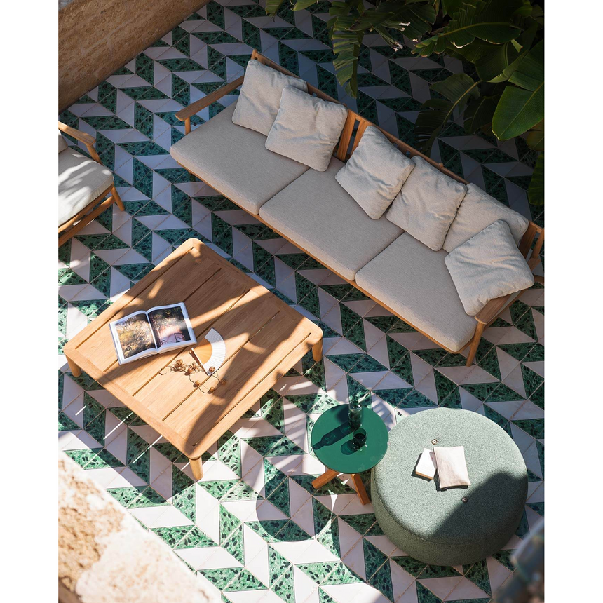 Slatted Teak Outdoor Coffee Table | Roda Levante | Italianfurniture.com