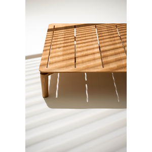 Slatted Teak Outdoor Coffee Table | Roda Levante | Italianfurniture.com