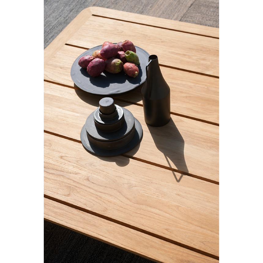 Slatted Teak Outdoor Coffee Table | Roda Levante | Italianfurniture.com