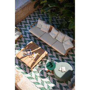 Slatted Teak Outdoor Coffee Table | Roda Levante | Italianfurniture.com