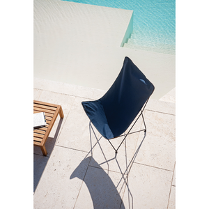 Cotton Canvas Outdoor Lounge Chair | Roda Lawrence | Italianfurniture.com