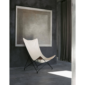 Cotton Canvas Outdoor Lounge Chair | Roda Lawrence | Italianfurniture.com