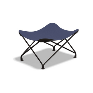 Cotton Canvas Outdoor Stool | Roda Lawrence | Italianfurniture.com