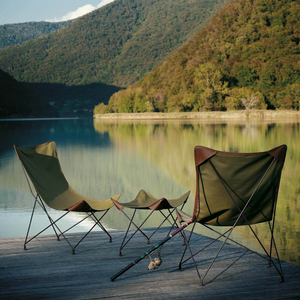 Cotton Canvas Outdoor Stool | Roda Lawrence | Italianfurniture.com