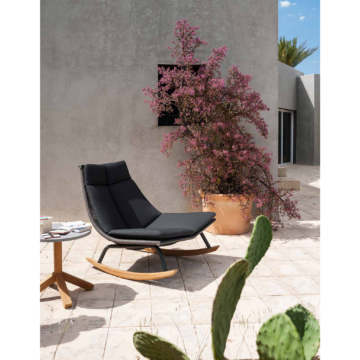 Cord Outdoor Rocking Chair | Roda Laze | Italianfurniture.com