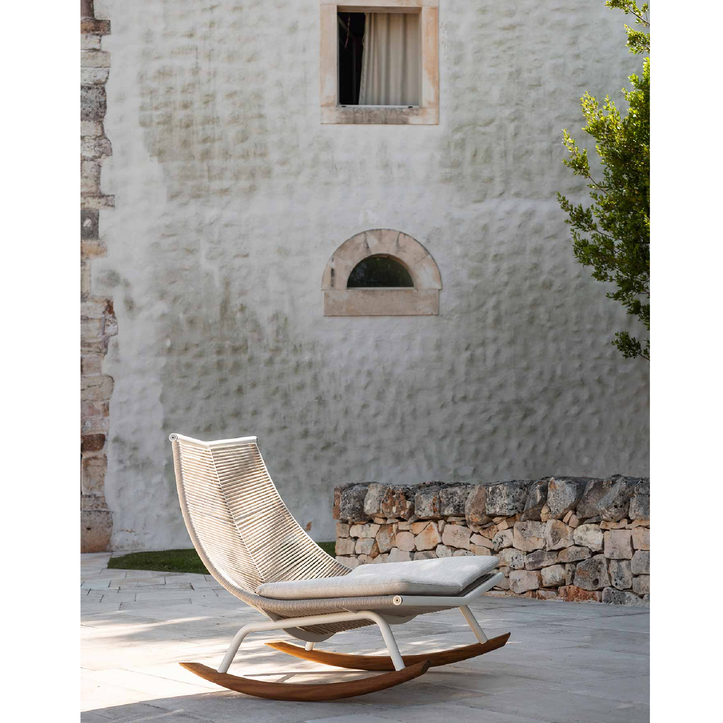 Cord Outdoor Rocking Chair | Roda Laze | Italianfurniture.com