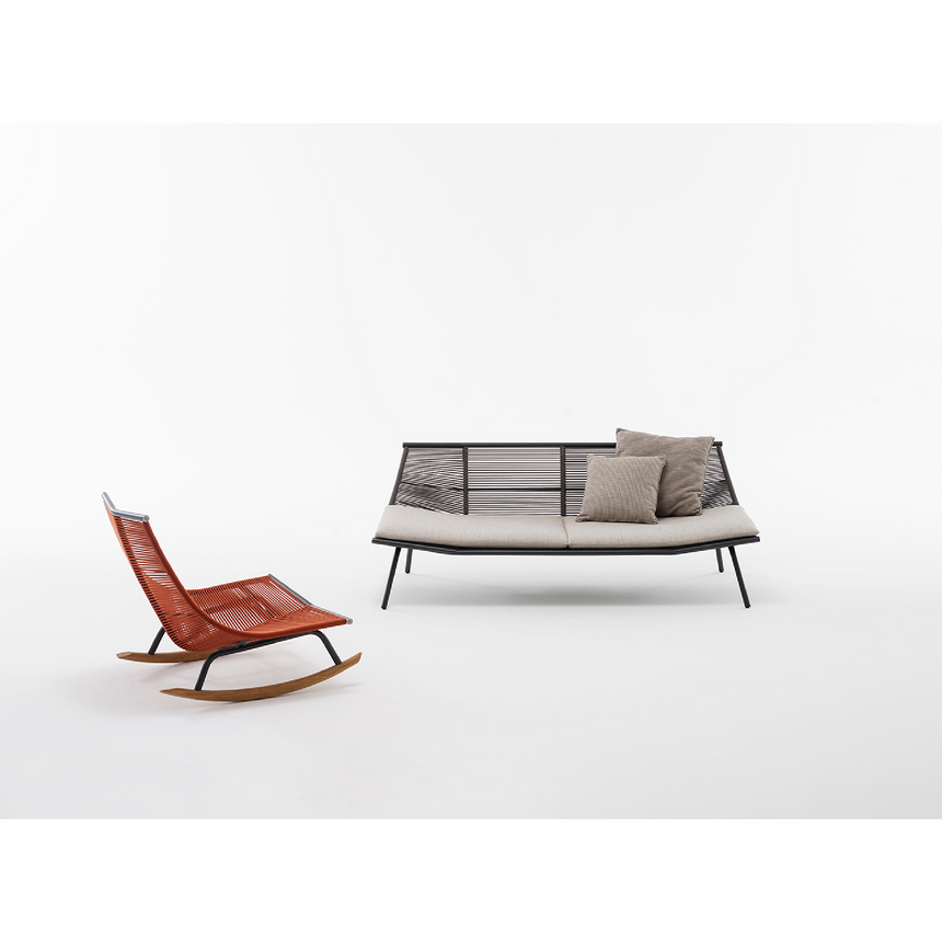 Cord Outdoor Rocking Chair | Roda Laze | Italianfurniture.com