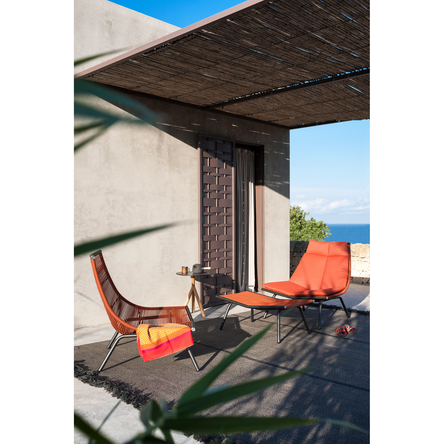 Cord Outdoor Stool | Roda Laze | Italianfurniture.com