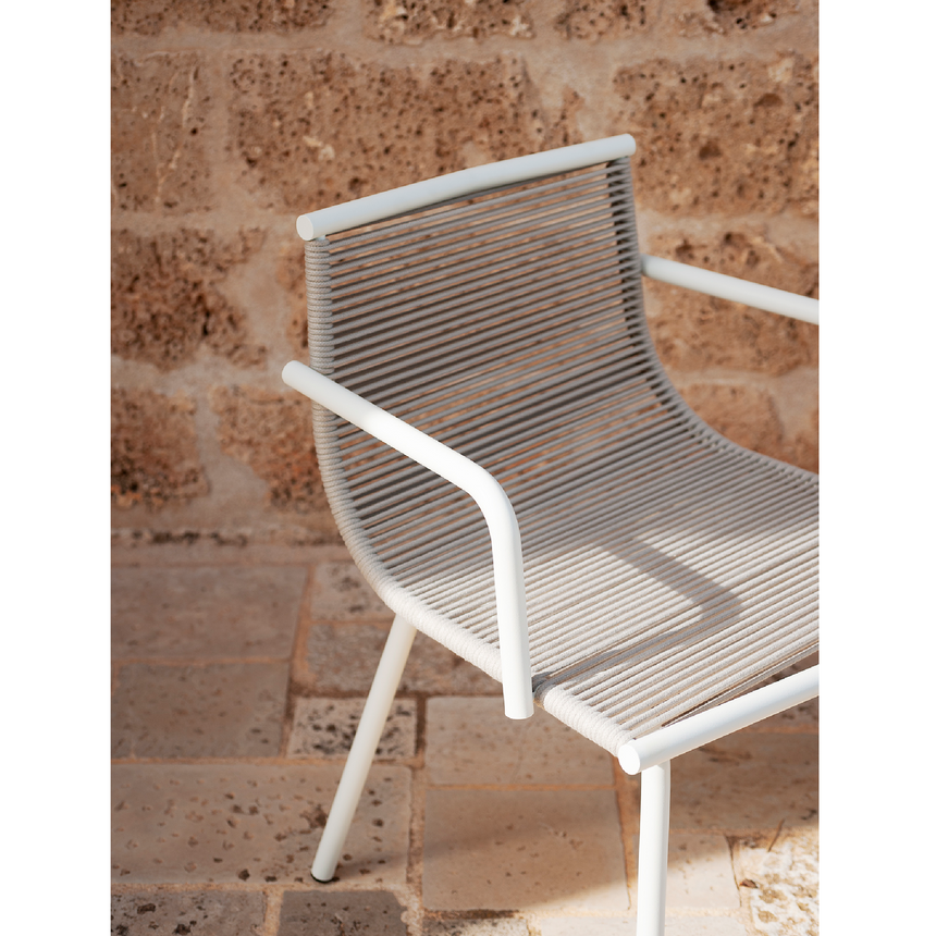 Cord Outdoor Armchair | Roda Laze | Italianfurniture.com