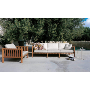 Interlaced 3-Seater Outdoor Sofa | Roda Mistral | Italianfurniture.com