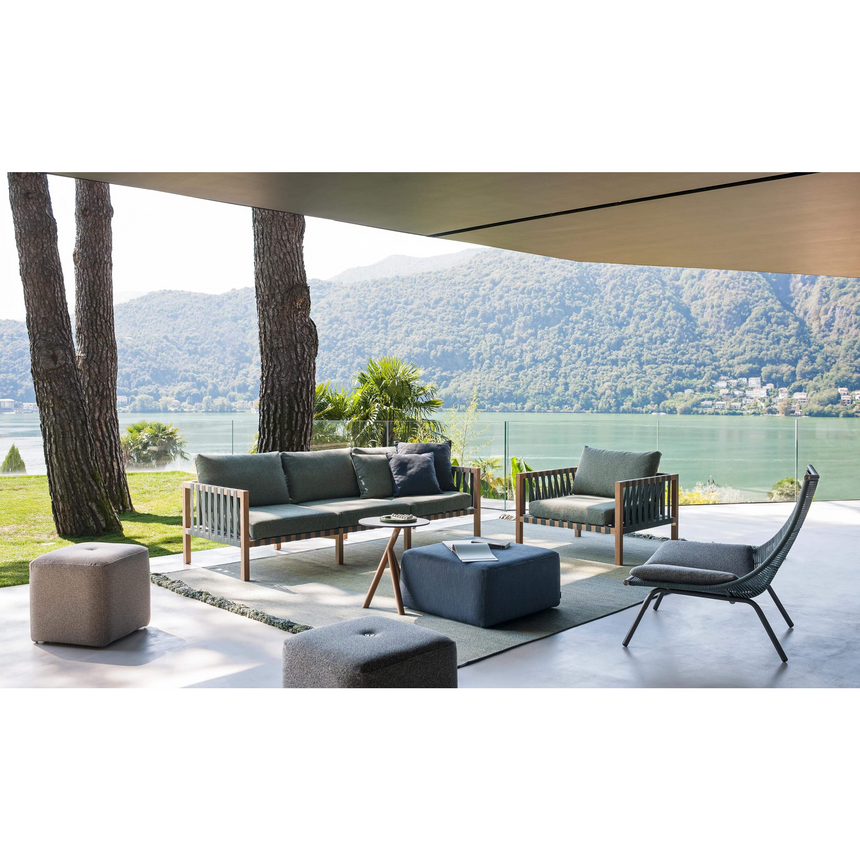 Interlaced 3-Seater Outdoor Sofa | Roda Mistral | Italianfurniture.com