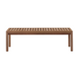 Paneled Teak Outdoor Bench | Roda Network | Italianfurniture.com