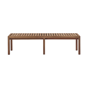 Paneled Teak Outdoor Bench | Roda Network | Italianfurniture.com