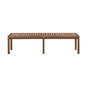 Paneled Teak Outdoor Bench | Roda Network | Italianfurniture.com