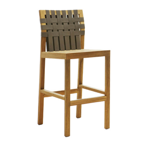 Woven Belt Outdoor Bar Stool | Roda Network