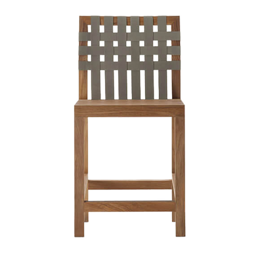 Woven Belt Outdoor Counter Stool | Roda Network | Italianfurniture.com