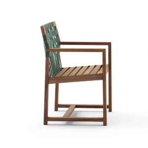 Woven Belt Outdoor Dining Armchair | Roda Network | Italianfurniture.com