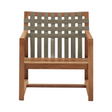 Woven Belt Outdoor Lounge Chair | Roda Network | Italianfurniture.com