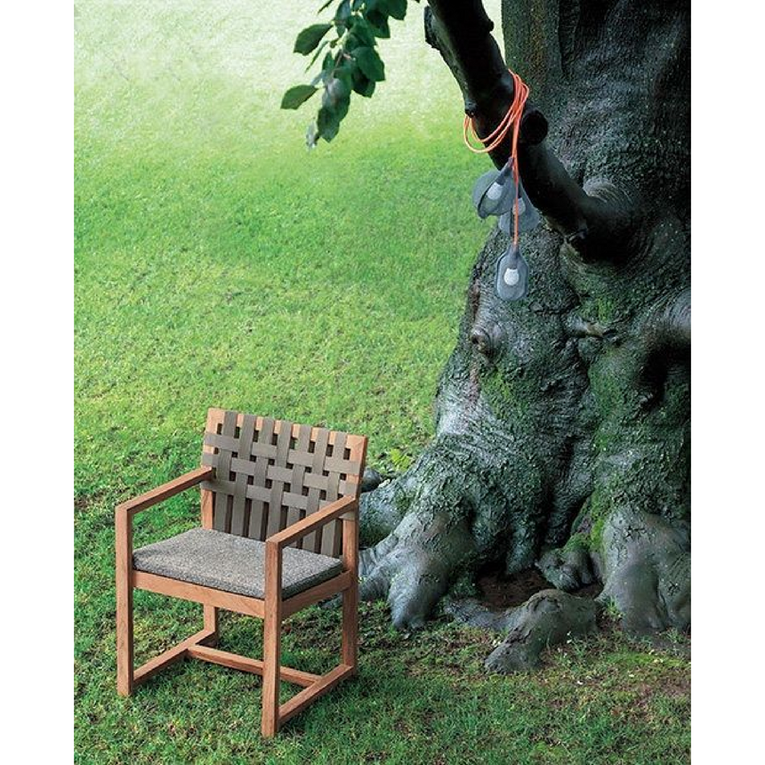 Woven Belt Outdoor Lounge Chair | Roda Network | Italianfurniture.com