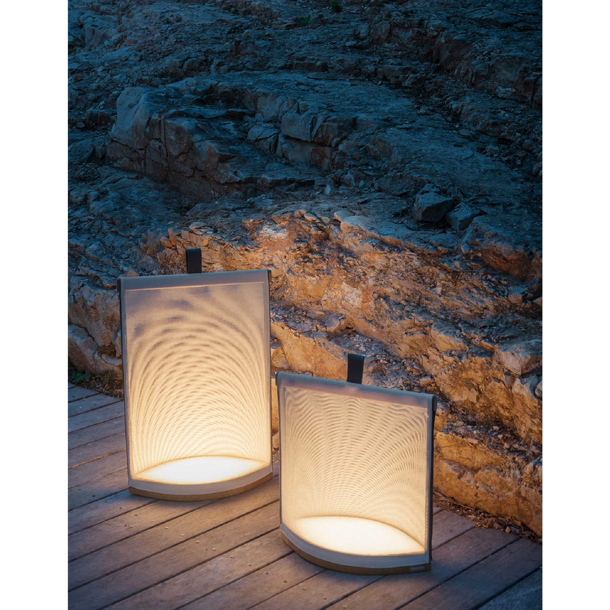 White Shade Outdoor Lantern | Roda Pillow | Italianfurniture.com