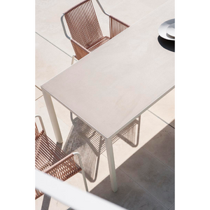 Aluminum Outdoor Dining Table | Roda Plein Air | Italianfurniture.com