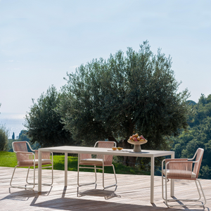 Aluminum Outdoor Dining Table | Roda Plein Air | Italianfurniture.com