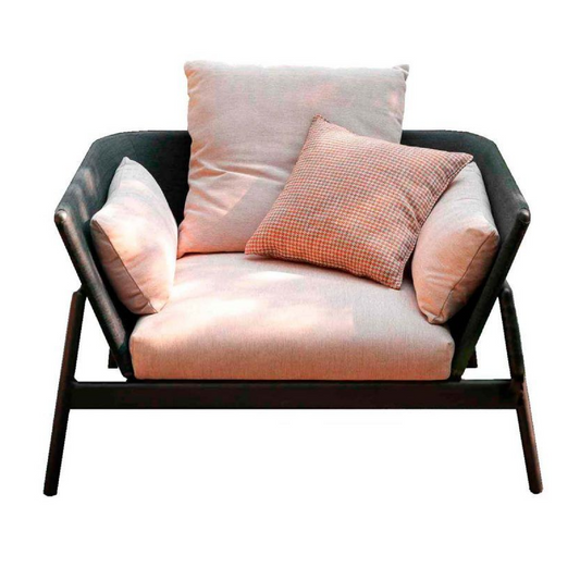 Full Back Outdoor Lounge Armchair | Roda Piper | Italianfurniture.com