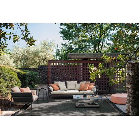 Full Back 2-Seater Outdoor Sofa | Roda Piper | Italianfurniture.com